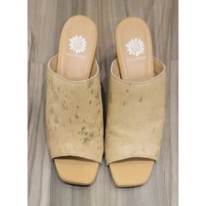 Women's Yellow Box Cataline Leather Sandals size 6.5